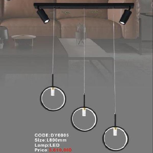 CODE: DY 6005: Đèn thả LED - KT: L800mm - Đèn LED