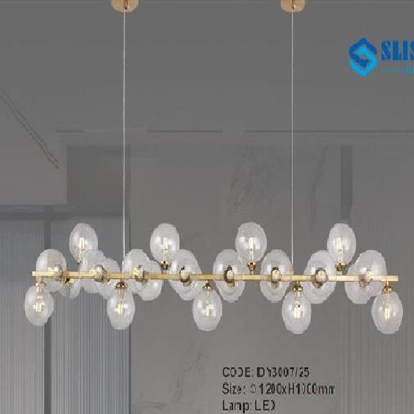 CODE: DY3007-25 : Đèn thả LED - KT: L1200mm x H1000mm - Đèn LED