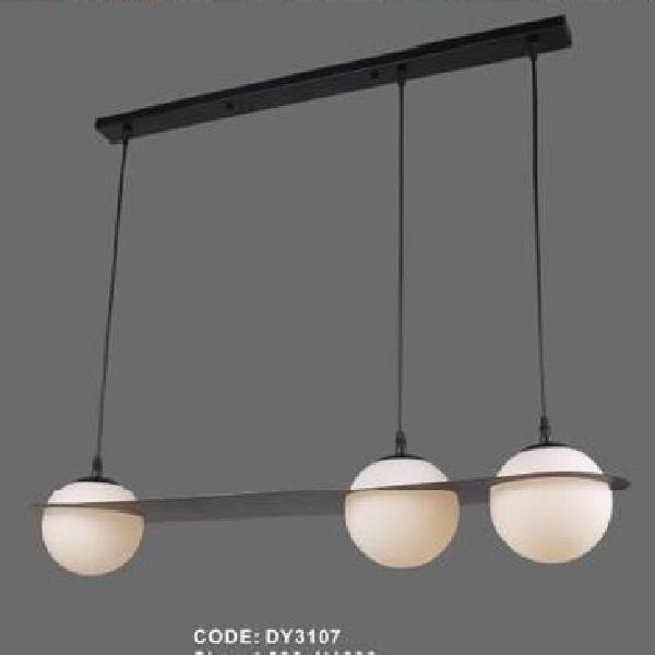 CODE: DY3107: Đèn thả quả bi - KT: L800mm x H1000mm - Đèn  chân E27 x 3 bóng ( tính riêng)
