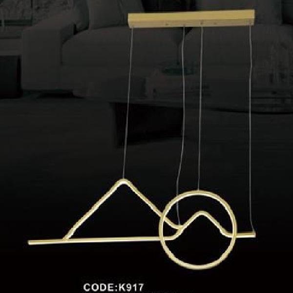 CODE: K917: Đèn thả LED - KT: Ø900mm x H1100mm - Đèn LED
