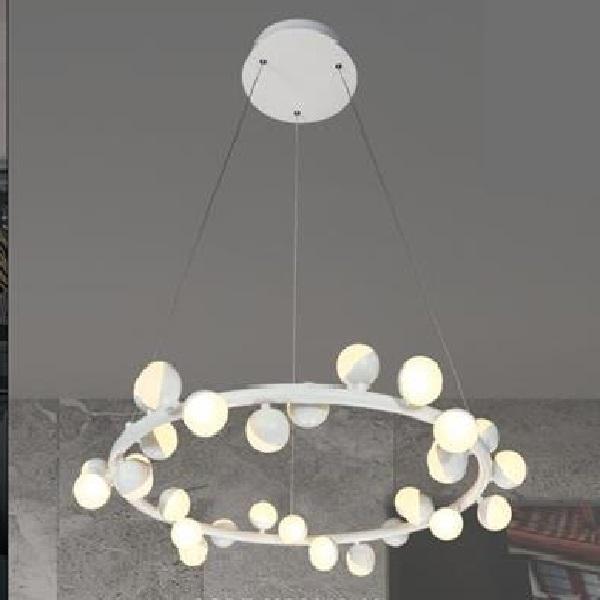 CODE: MD2850 - 40:  Đèn thả quả bi - KT: Ø920mm - Đèn LED