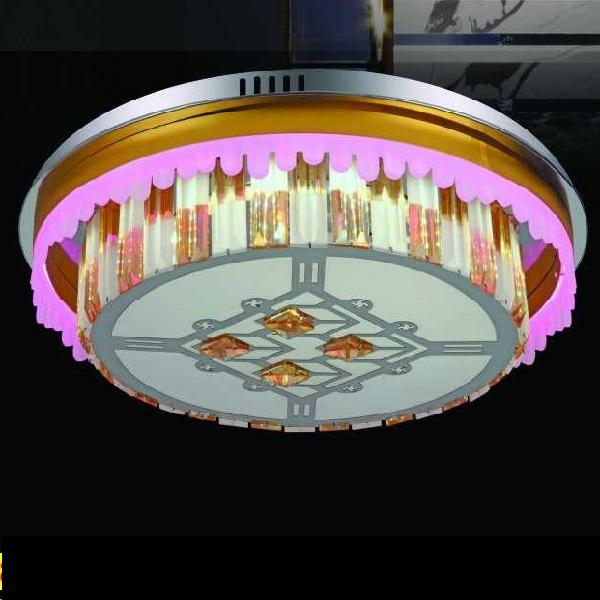 HF - ML 1949: Đèn áp trần LED - KT: 500mm x H140mm - Đèn  LED RCB đổi 3 màu + Remote