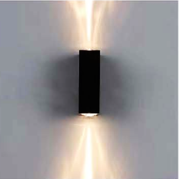 VE - VNT - 014B: Đèn gắn tường LED - KT: L65mm x H165mm - Đèn LED 9W