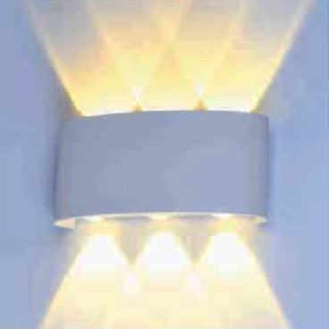 VE - VNT - 020/6A: Đèn gắn tường LED - KT: L170mm x W45mm x H80mm - Đèn LED 6W