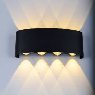 VE - VNT - 020/8B: Đèn gắn tường LED - KT: L210mm  x H80mm - Đèn LED 8W