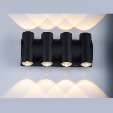 VE - VNT - 022/8B: Đèn gắn tường LED - KT: L180mmx H110mm - Đèn LED 8W