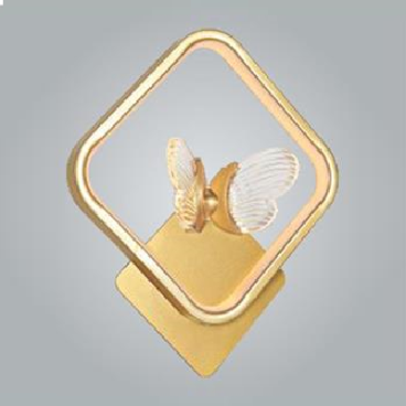 NV 03: Đèn gắn tường LED - KT: L240mm x H300mm - Đèn LED 24 W ánh sáng vàng