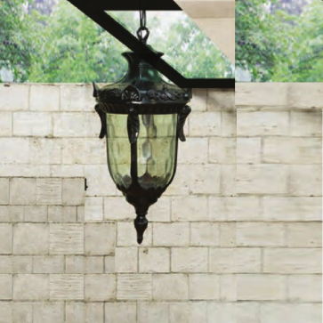 TCT - HSL (M) - 04: đèn thả vòm ban cong - KT: Ø200mm - Đèn chân E27 x 1 bóng