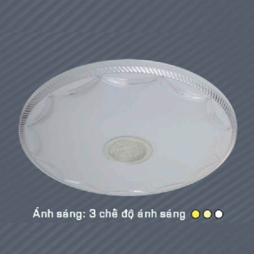 AFC 062: Đèn ốp trần 22W - KT: Ø400mm x H70mm - ánh sáng đổi 3 màu trắng/vàng/trung tính