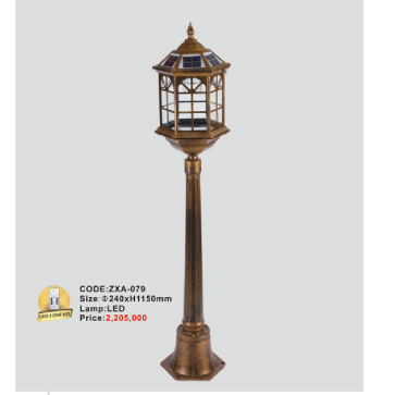CODE: ZXA - 079: Đèn trụ sân vườn LED SD NLMT