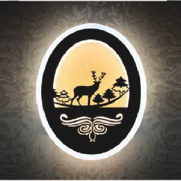 NV 087: Đèn gắn tường LED - KT: L205mm x H265mm - Đèn LED 24W