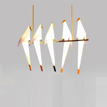 35 - TTK09T5: Đèn thả ngang - KT: L1120mm x H800mm - Đèn LED ánh sáng vàng 3000K