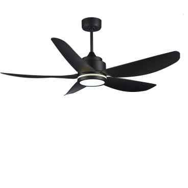 BF- C52LUX-B: Quạt trần 5 cánh có đèn LED 52W , màu đen - Đèn LED đổi màu