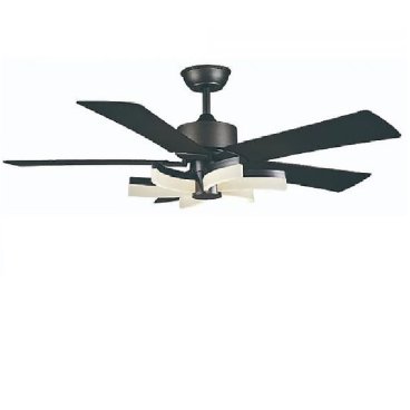 BF-C43V: Quạt trần 5 cánh màu đen, Đèn LED đổi màu