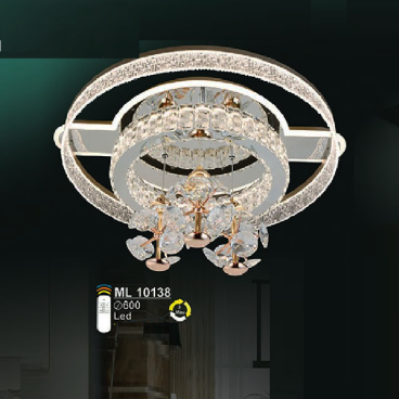 ML 10138: Đèn áp trần LED - KT: Ø600mm - Đèn LED đổi 3 màu