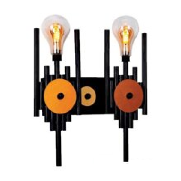 HF - V 103/2: Đèn gắn tường 1 bóng - KT: L360mm x W70mm x H430mm - Bóng đèn E27 x 2 bóng