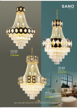 CATALOGUE ĐÈN SANO 2026-2027 ( Chiếc khấu từ 55%-58%)