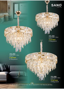 CATALOGUE ĐÈN SANO 2026-2027 ( Chiếc khấu từ 55%-58%)