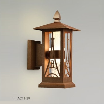 AC 11-29: Đèn gắn tường ngoài trời LED - KT: 150mmx150mm x H280mm - Đèn LED 14W ánh sáng vàng 3000K