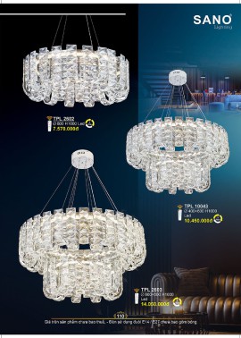 CATALOGUE ĐÈN SANO 2026-2027 ( Chiếc khấu từ 55%-58%)