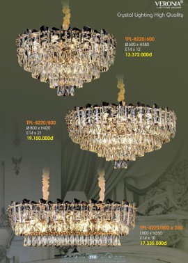 CATALOGUE ĐÈN VERONA 2026 ( CK từ 50%-60%)