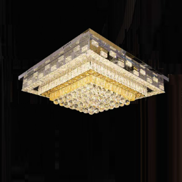 MO - 1168 - 21: Đèn áp trần LED Phale - KT: L800mm x W800mm x H300mm - Đèn LED đổi 3 màu