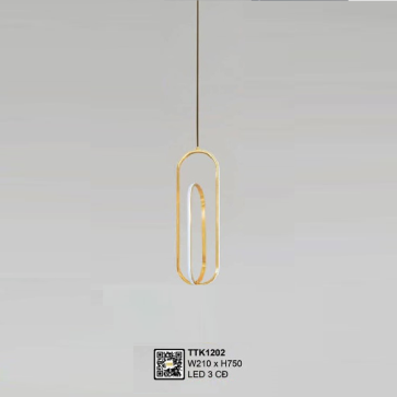 TTK1202: Đèn gắn thả đơn LED  - KT: W210mm x H750mm - Đèn LED đổi 3 màu