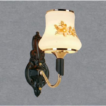 SN - V 1206: Đèn gắn tường đơn - KT: Ø150mm x H260mm - Bóng đèn E14 x 1 bóng