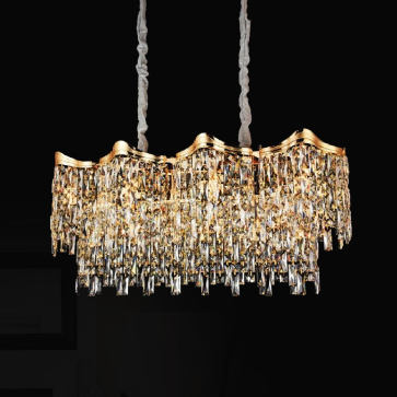 35 -TPL1213N1000: Đèn thả Phale - KT: L1000mm x W350mm - Bóng đèn E14 x 12 bóng