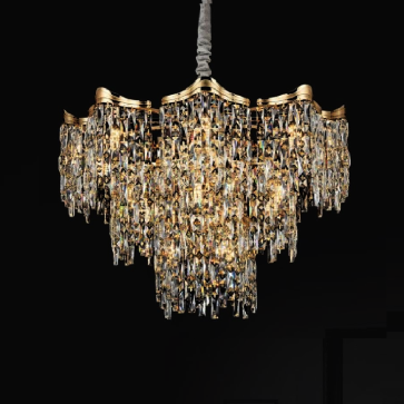 35 -TPL1213T800: Đèn thả Phale - KT: Ø800mm - Bóng đèn E14 x 15 bóng