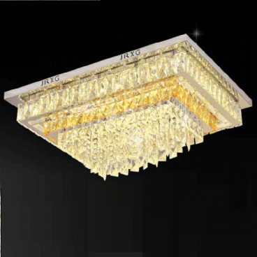 MO -1215: Đèn áp trần chữ nhật LED - KT: L700mm x W500mm x H350mm  - Đèn LED đổi 3 màu