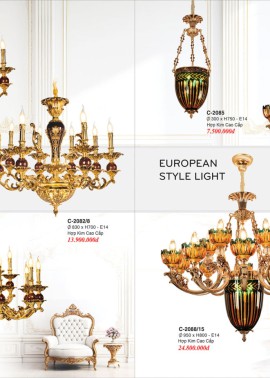 CATALOGUE ĐÈN TRANG TRÍ EUROTO 2025 ( CK từ 55%-60%)
