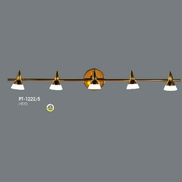 VE - PT - 1222/5: Đèn rọi tranh/gương 5 bóng - KT: L920mm - Đèn LED ánh sáng đổi 3 màu