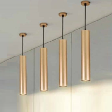 THCN - 124 - 20: Đèn thả ống đơn - KT: Ø60mm x H400mm - Đèn LED ánh sáng vàng 3500K