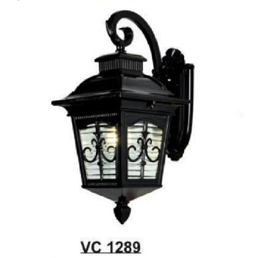 SN - VC 1289: Đèn gắn tường ngoài trời - KT: Ø185mm x H385mm - Bóng đèn E27 x 1