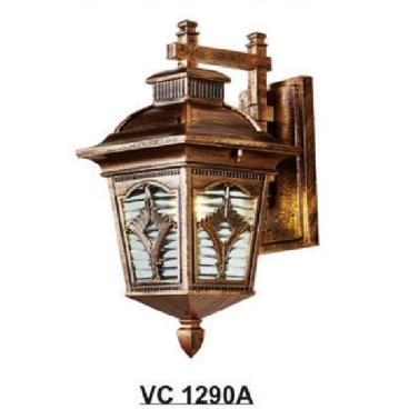 SN - VC 1290A: Đèn gắn tường ngoài trời - KT: Ø185mm x H370mm - Bóng đèn E27 x 1