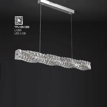 35 - THD12N1200: Đèn thả thanh LED Phale - KT: L1200mm - Đèn LED đổi 3 màu