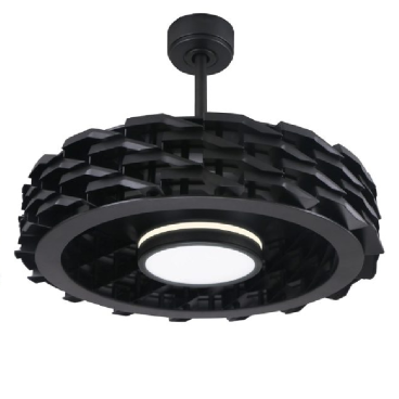 BF-C73BLSB: Quạt trần đèn LED, màu đen - Remote