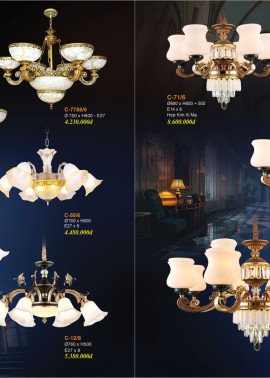 CATALOGUE ĐÈN TRANG TRÍ EUROTO 2025 ( CK từ 55%-60%)