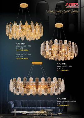 CATALOGUE ĐÈN HUFA ( CK TỪ 55%-65%)