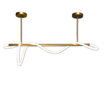 THCN 136-24: Đèn thả ngang ống đèn LED - KT: L1200mm x H450mm - Đèn LED đổi 3 màu