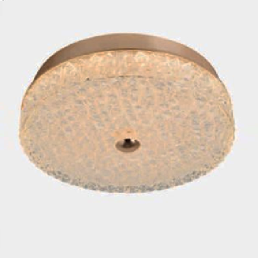 BT - 141: Đèn ốp trần chao Phale - KT: Ø300mm x H80mm - Đèn LED 24W x 2, ánh sáng đổi 3 màu