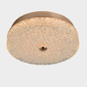 BT - 141: Đèn ốp trần chao Phale - KT: Ø300mm x H80mm - Đèn LED 24W x 2, ánh sáng đổi 3 màu