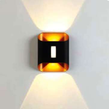 VE - VNT - 142B: Đèn gắn tường LED - KT: L160mm x W65mm x H200mm - Đèn LED 7W