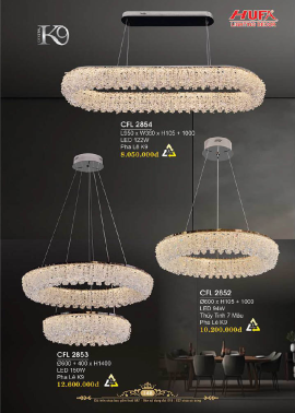 CATALOGUE ĐÈN HUFA ( CK TỪ 55%-65%)