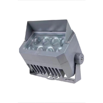 E - FNT- 15: Đèn pha ngoài trời 24W - KT: L160mm x W85mm x H140mm - Ánh sáng trắng/vàng