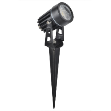 E - GC - 15: Đèn pha LED COB 3W ( Đèn pha ghim cỏ) - KT: Ø40mm x H240mm - Ánh sáng Xanh dương/Xanh lá/Đỏ