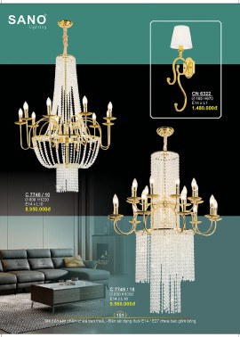 CATALOGUE ĐÈN SANO 2026-2027 ( Chiếc khấu từ 55%-58%)