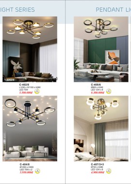 CATALOGUE ĐÈN TRANG TRÍ EUROTO 2025 ( CK từ 55%-60%)