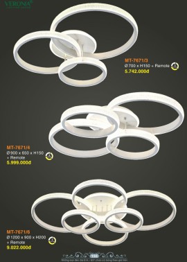 CATALOGUE ĐÈN VERONA 2026 ( CK từ 50%-60%)